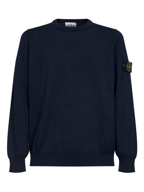 Maglione girocollo con logo STONE ISLAND | L1S155100053S00B2V0020